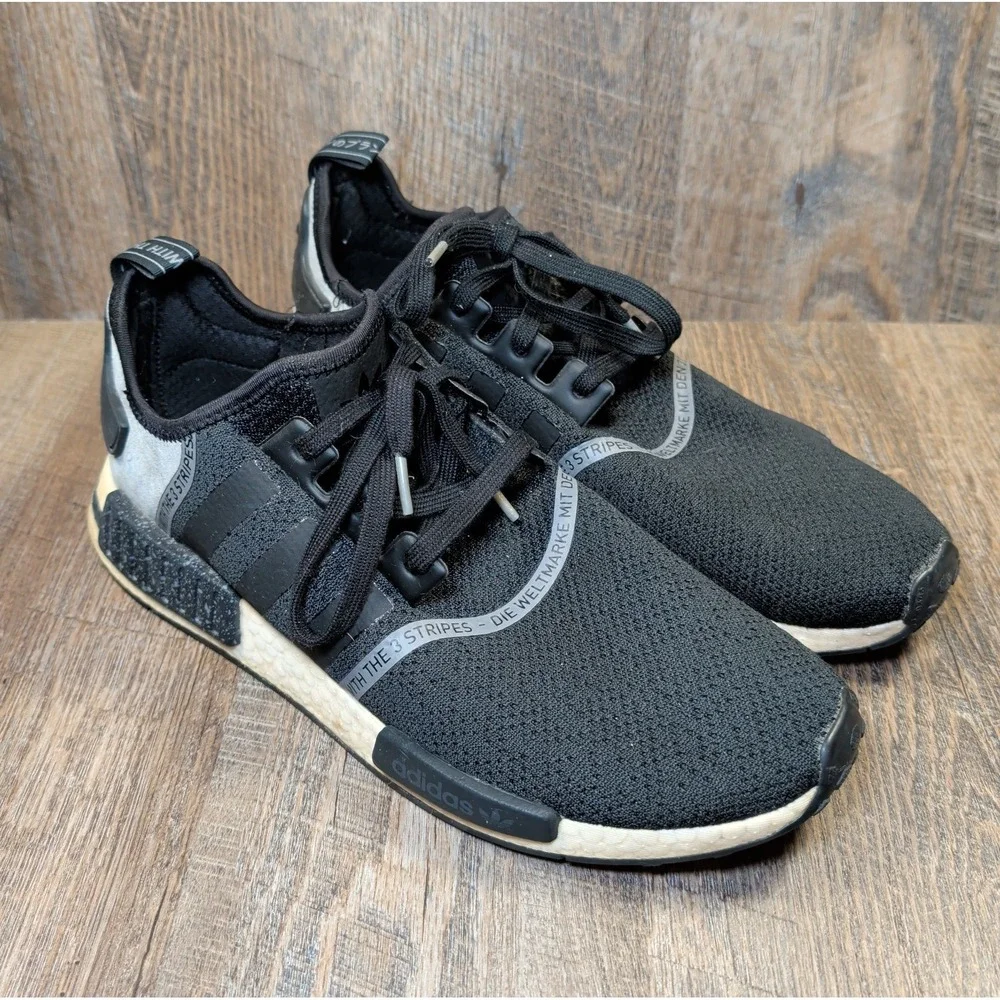 Adidas NMD R1 Speckle Pack Black Men's Size 13 US Running Shoes Sneaker F36801